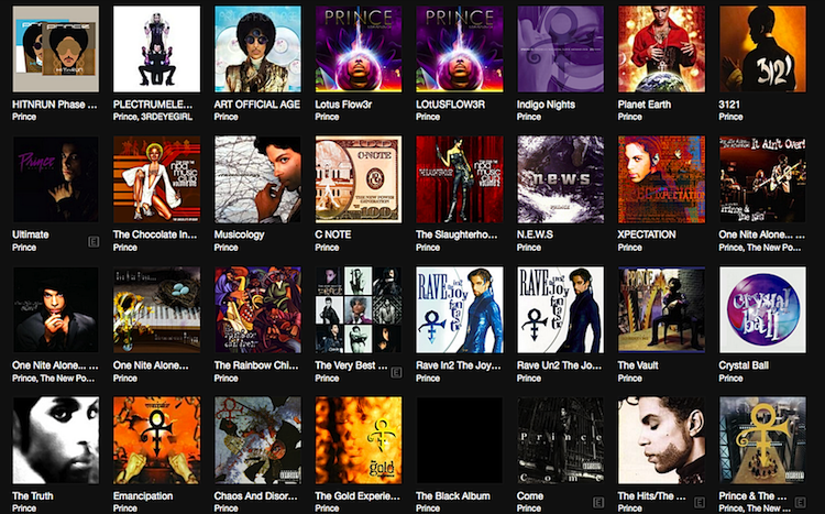 Prince+albums+Tidal